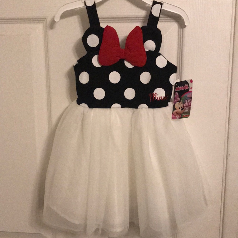 SOLD NWT Disney Minnie Mouse Toddler Dress 2T $38 - Picture 5 of 6